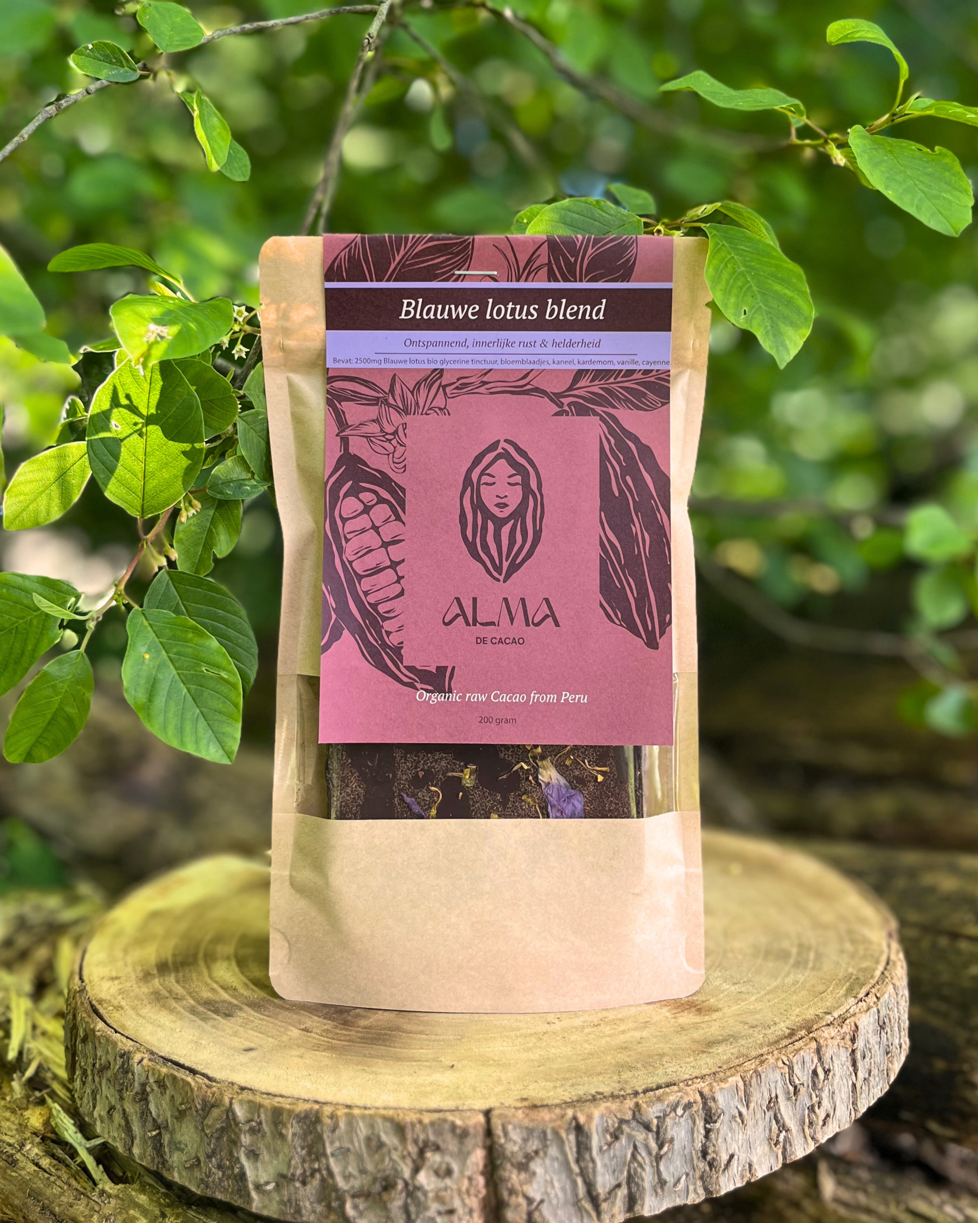 Blauwe Lotus Cacao blend
